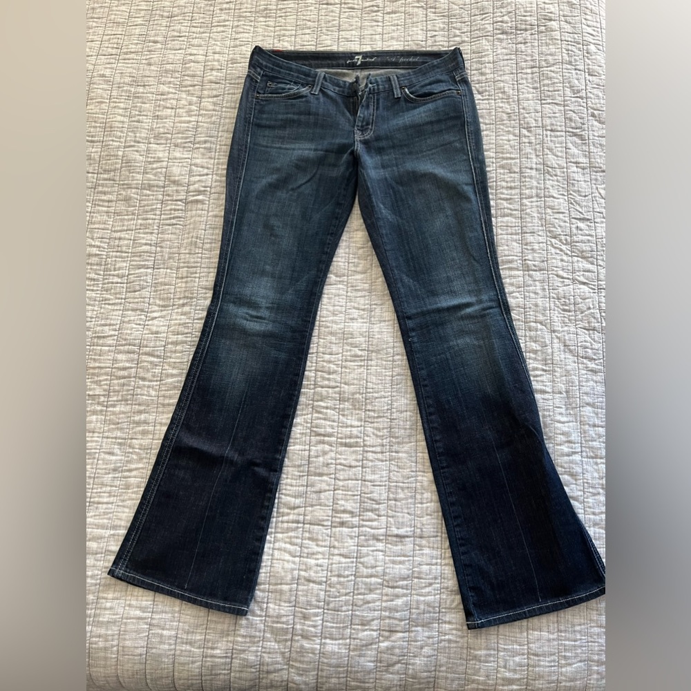 7 For all mankind bootcut A pocket jeans. Size 29.